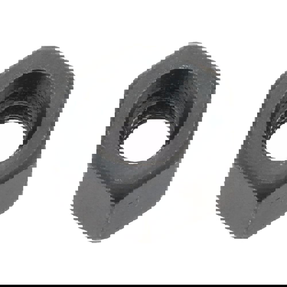 Hex Nut: 1/4-20, Grade 2 Steel, Black Oxide Finish